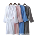 Super soft hotel bamboo fabric bathrobe men